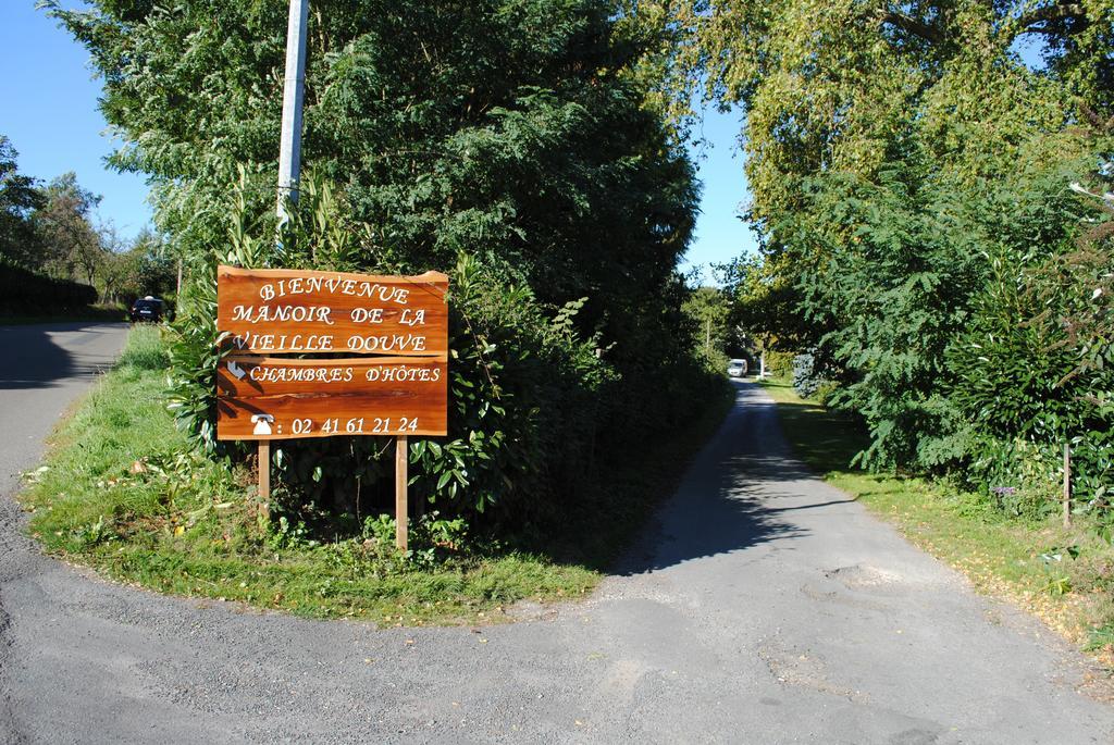 Le Manoir De La Vieille Douve Bed and Breakfast Bourg-d'Ire Esterno foto